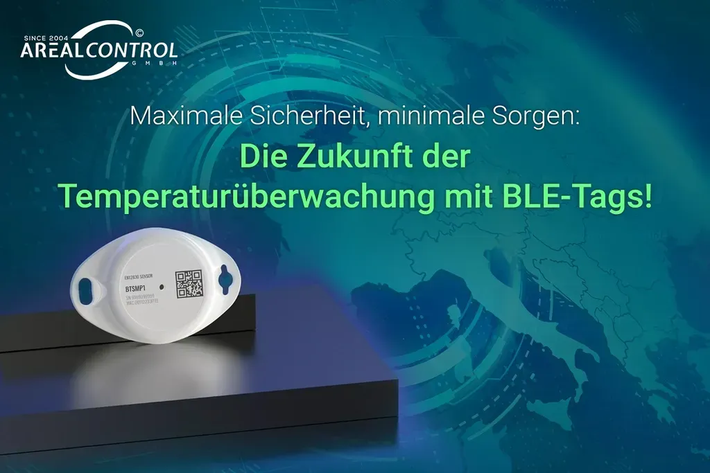 GDP-Certified Bluetooth BLE Tags for Temperature Monitoring