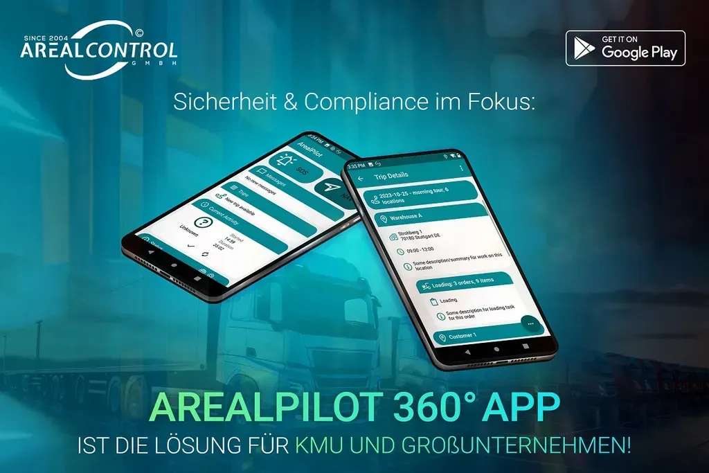 ArealPilot 360° App Enhances Secure Communication in Logistics