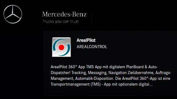 ArealPilot 360° App Now Available on Mercedes-Benz Portal