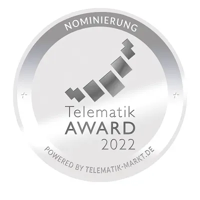 AREALCONTROL Nominated for German Telematics Award 2022