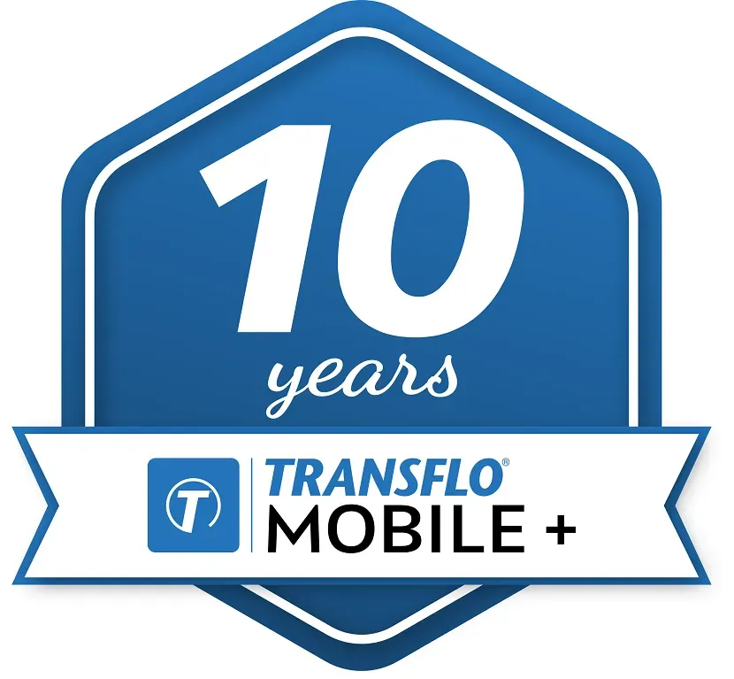Transflo Mobile+ Marks 10 Years of Service in Industry