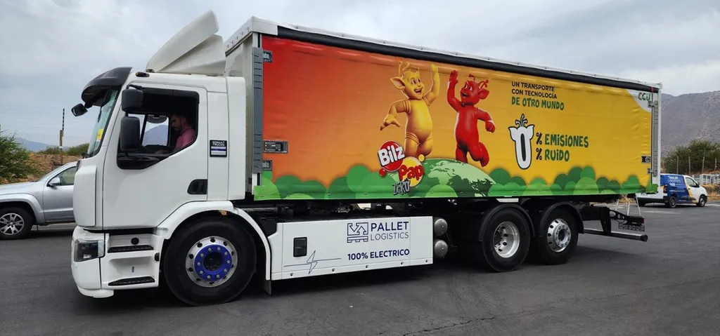 Renault Trucks Delivers Electric Trucks to Chile