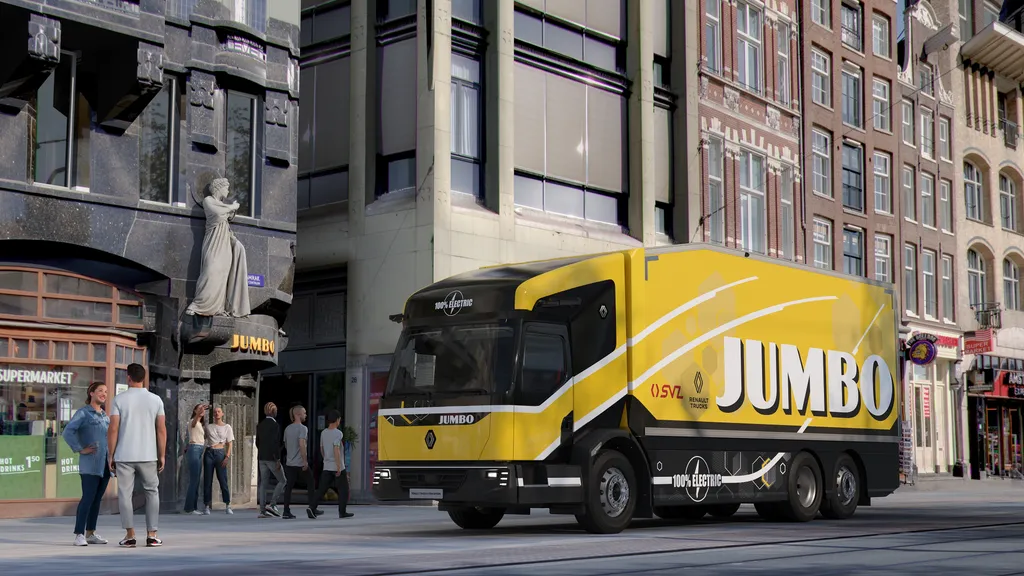 Renault Trucks Partners with Jumbo and SVZ for Electric Prototype