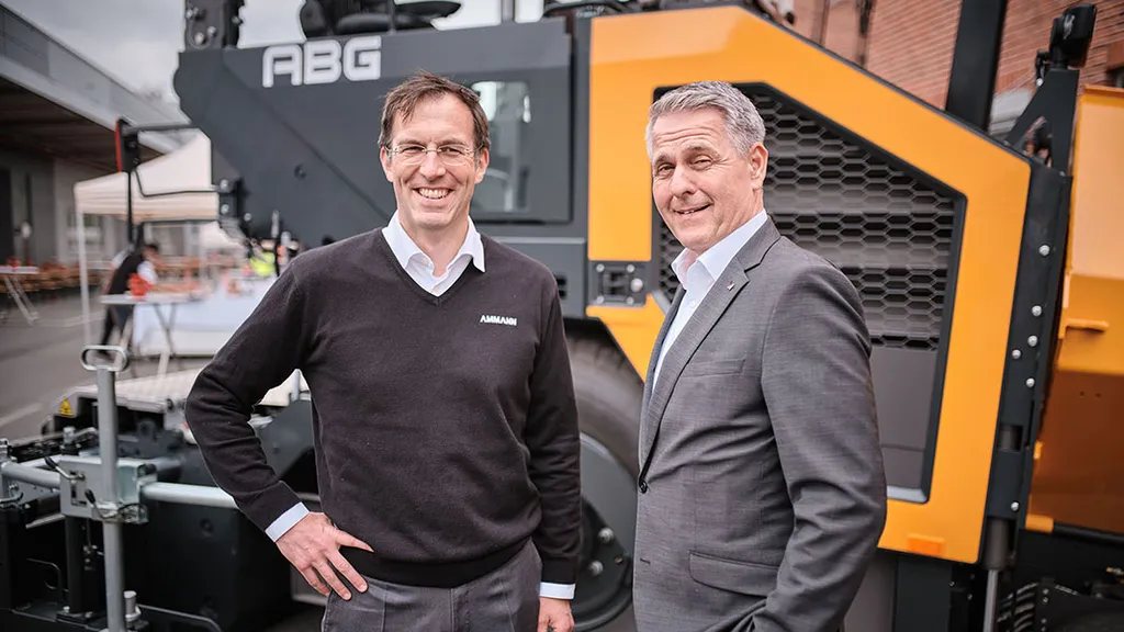 Ammann Acquires ABG Paver Line from Volvo CE