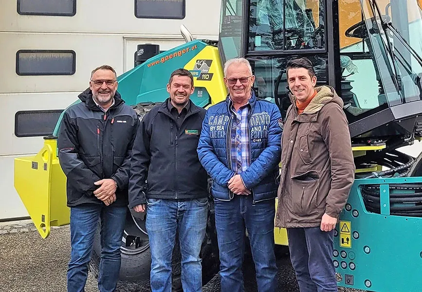 Ammann ARS 110 Roller Enhances Compaction and Data Capture