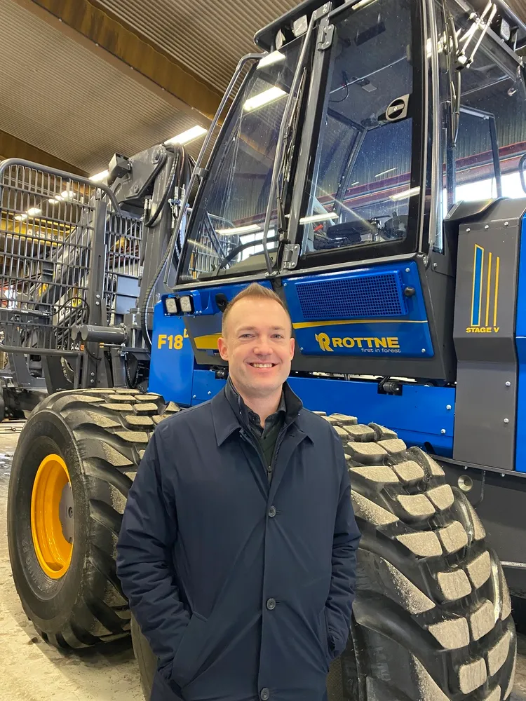 Niklas Lefévre Appointed Sales and Marketing Director at Rottne