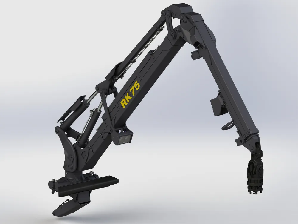Rottne Industri Launches RK75 and RK310 Cranes in 2022