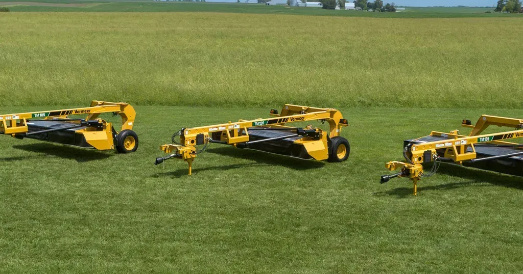 Vermeer Introduces New Mid-sized Trailed Mowers Line