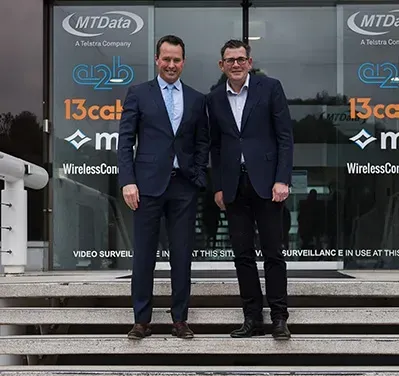 Victorian Premier Visits MTData Headquarters in Mulgrave