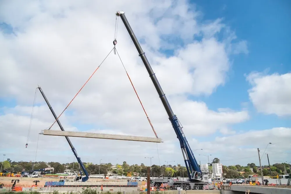 Construction blitz advances M80–North East Link connection in Victoria