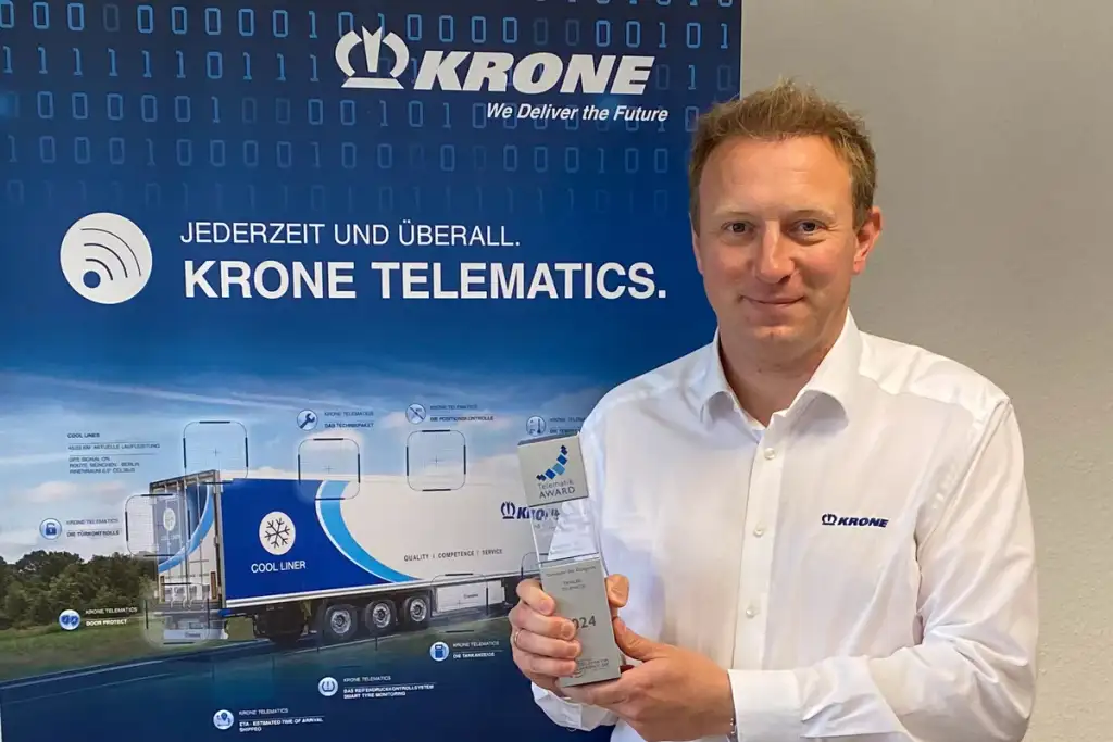 Krone 3D Solar-Telematik Wins Telematics Award 2024