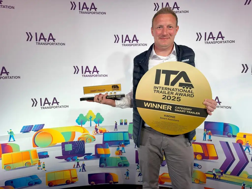 KRONE Wins International Trailer Award 2025 for Smart Assistant