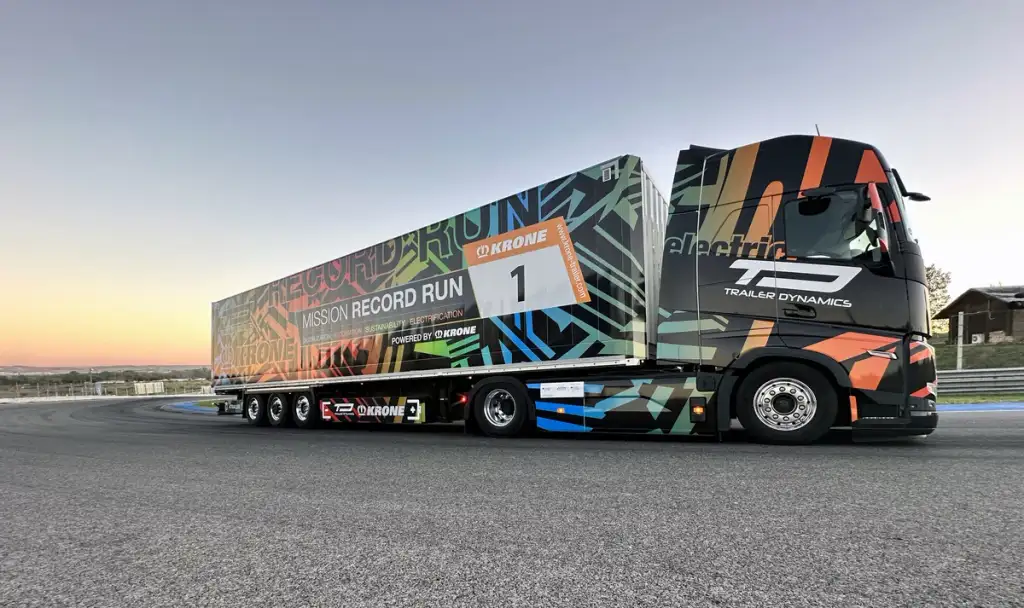 eTrailer Showcases Fuel Efficiency at European Racing Events
