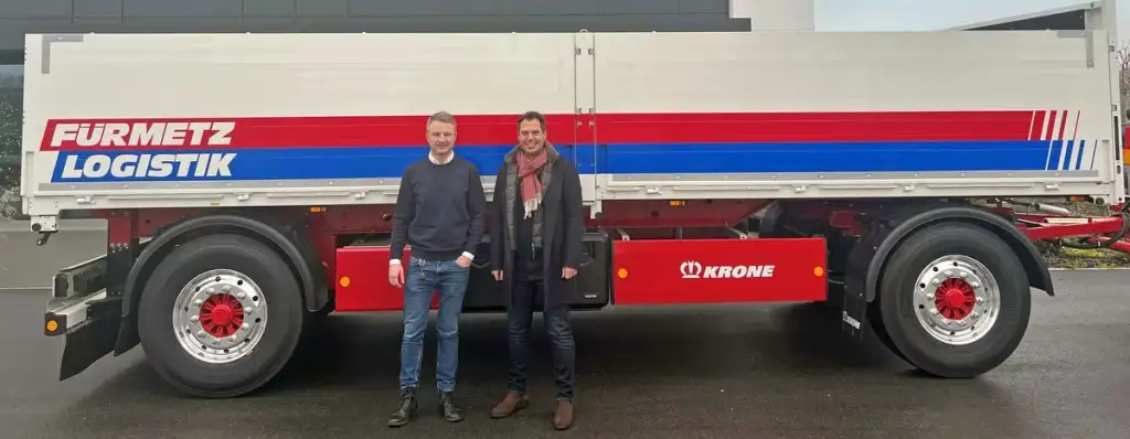 Fürmetz Logistik Expands Fleet with 15 Krone Trailers