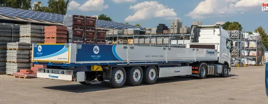 Krone Launches New Trailers for Construction Transport