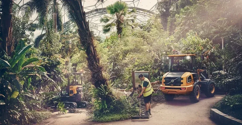 Volvo CE Demonstrates Electric Construction at Eden Project