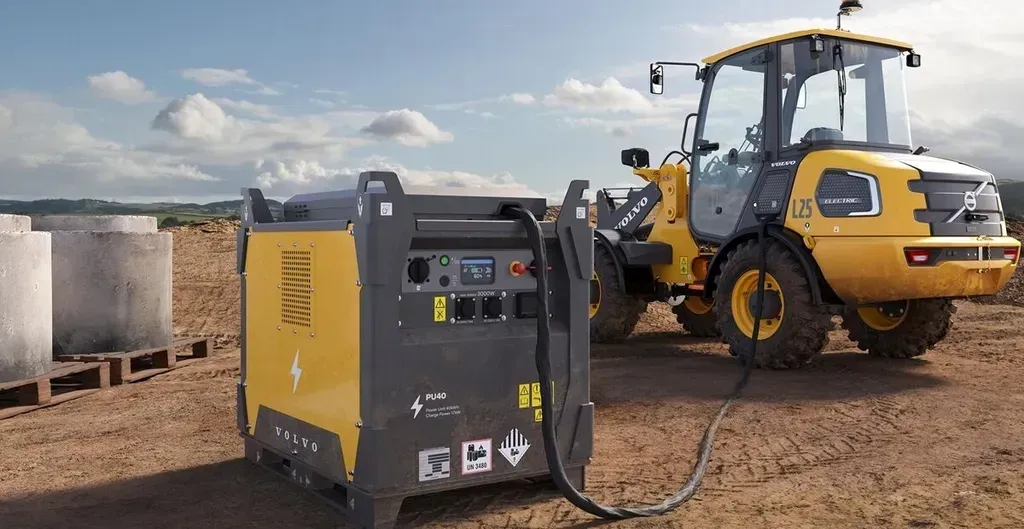 Volvo CE Introduces Mobile Power Unit for Off-Grid Use