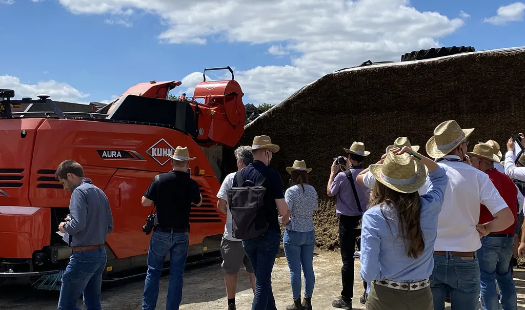 KUHN Unveils AURA Autonomous Mixer for Dairy Operations