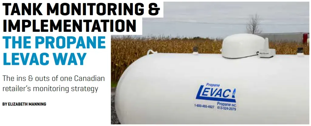 Propane Levac expands connected tank monitoring across its delivery operation