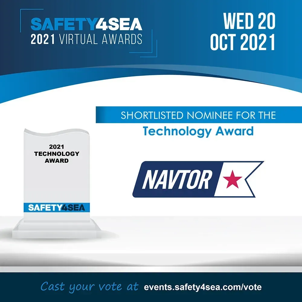 NavFleet Receives SAFETY4SEA Technology Award Nomination