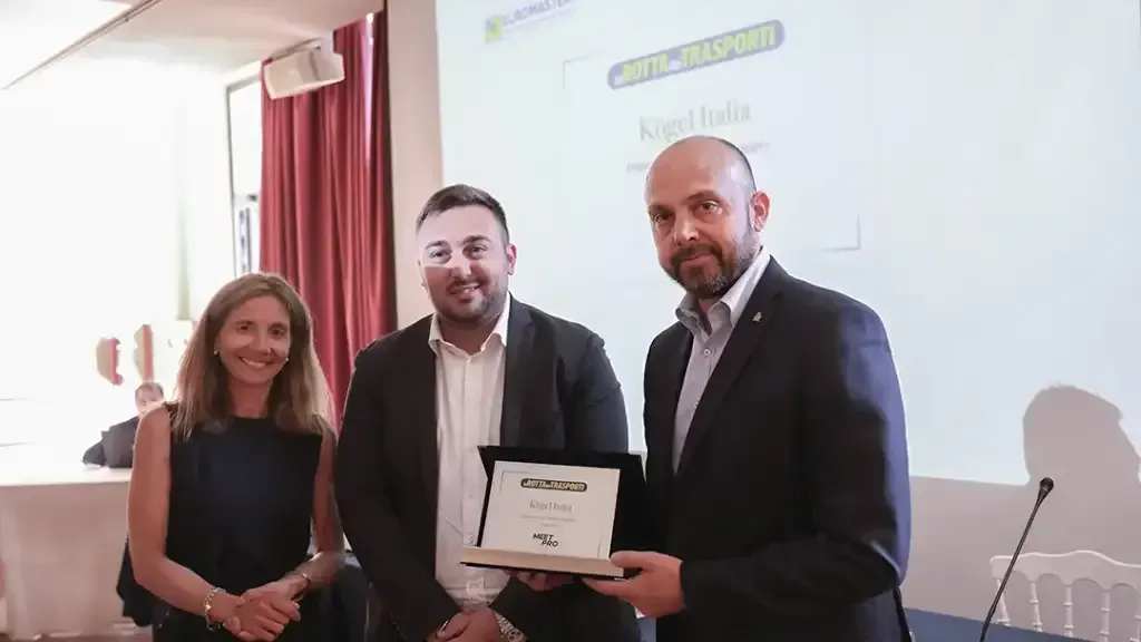 Kögel Trailer Receives La Rotta Award in Italy