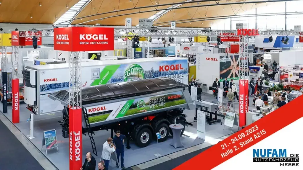 Kögel Showcases Sustainable Trailers at NUFAM 2023