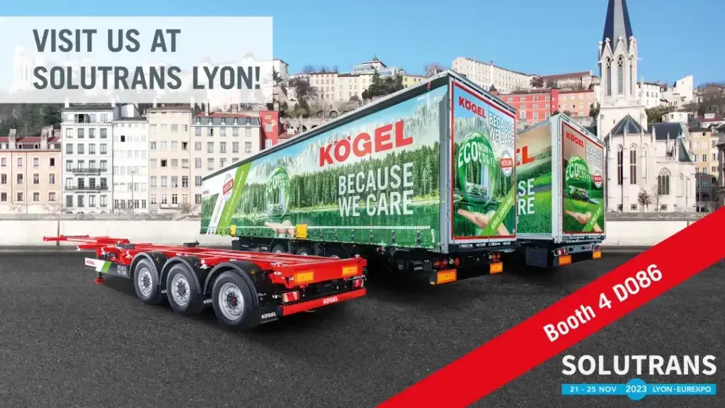 Kögel Unveils New Trailer Innovations at Solutrans 2023