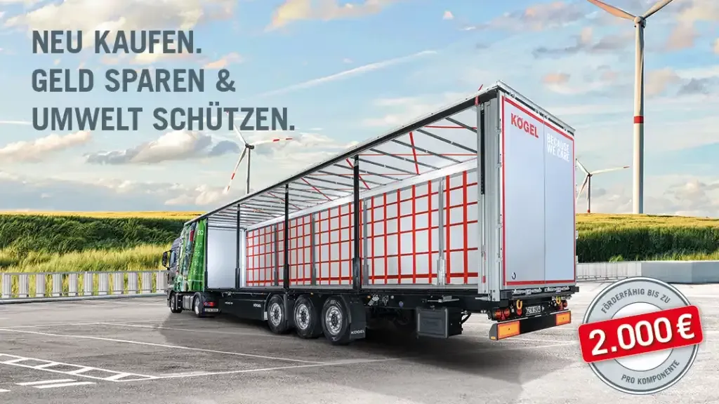 Germany opens funding for sustainable and safer heavy-vehicle trailers