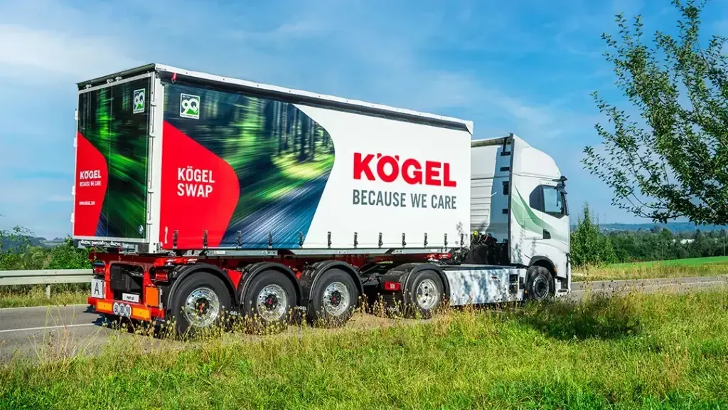 Kögel Launches New Lightweight Container Chassis Model