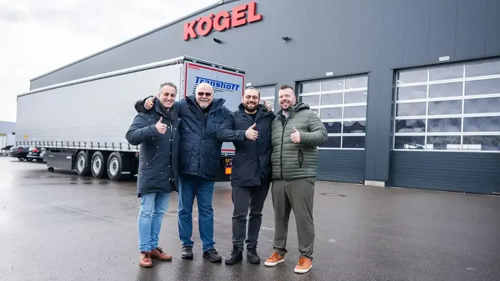 Transhoff Expands Fleet with 70 Kögel EuroTrailers