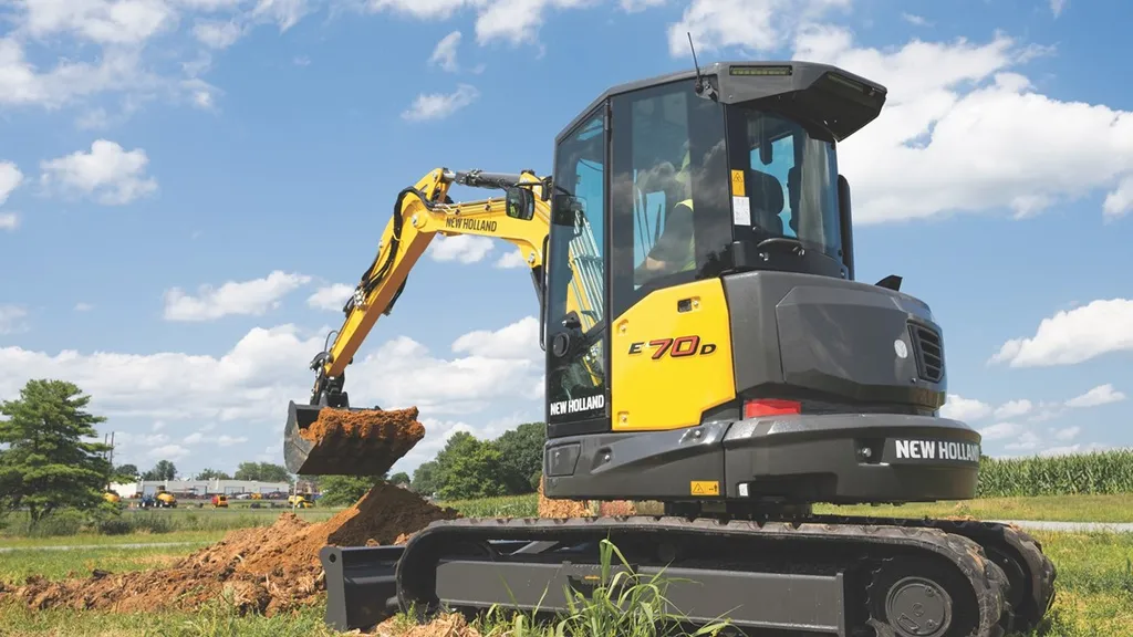 New Holland Construction Launches E70D Midi Excavator