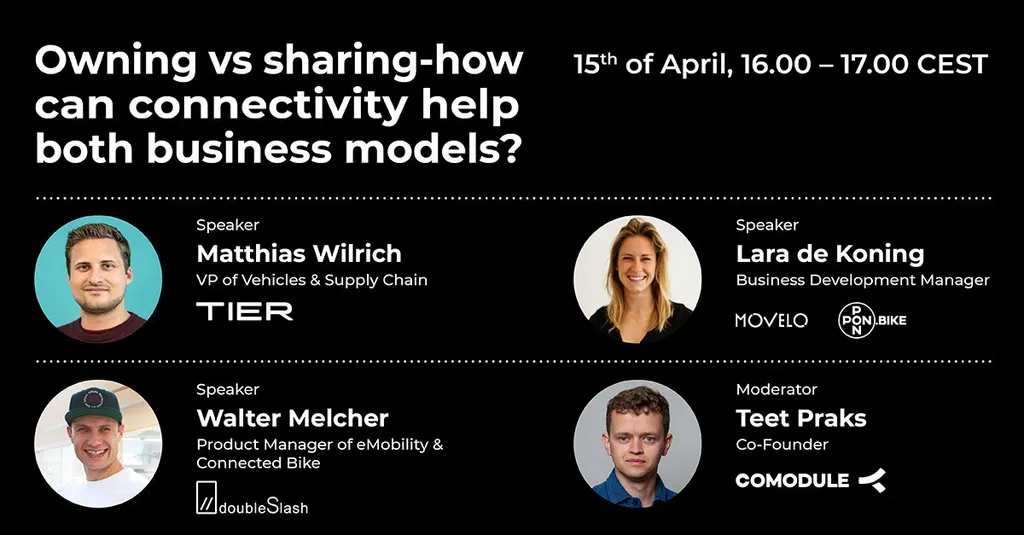 Comodule panel examines connected mobility ownership and sharing models
