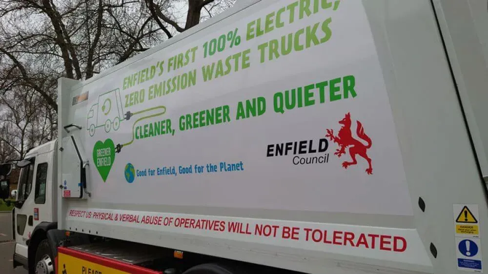 Enfield Council Introduces AI Video Telematics for RCV