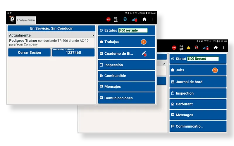 OneView POV Now Supports French and Spanish Languages
