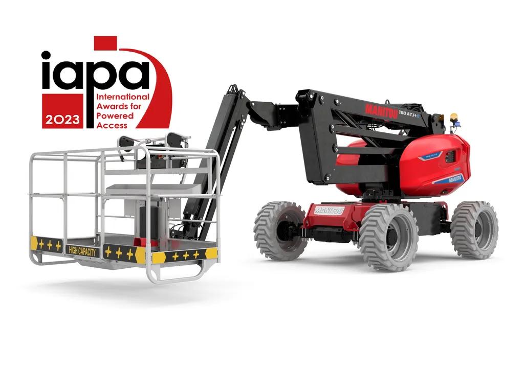 Manitou Group's 160 ATJ+ e Wins Product of the Year Award