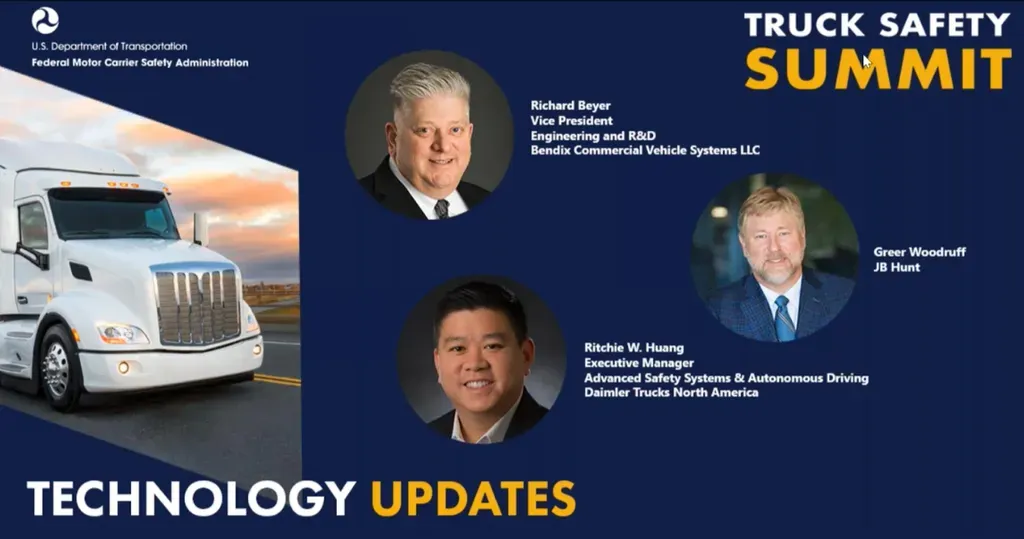 ADAS and telematics adoption discussed at US trucking safety summit