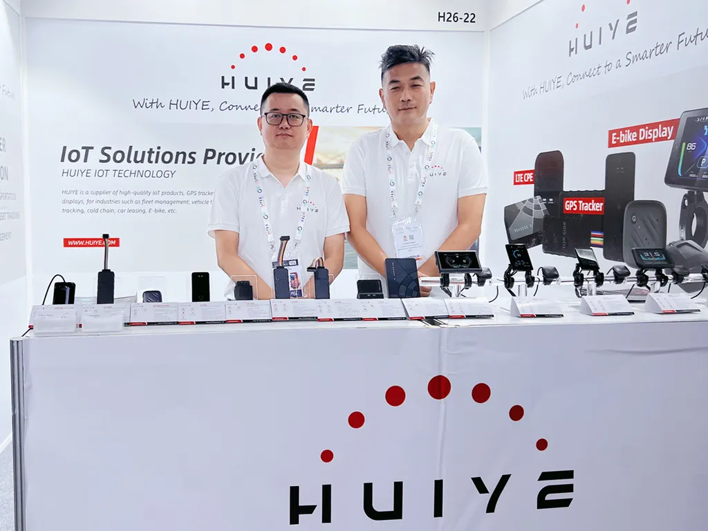 HUIYE Showcases GPS Trackers at GITEX GLOBAL 2024