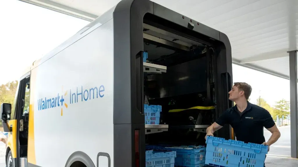 Walmart Expands InHome Delivery Fleet with BrightDrop Vans