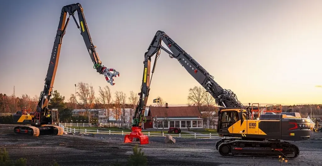 Volvo CE Launches Advanced High Reach Excavators