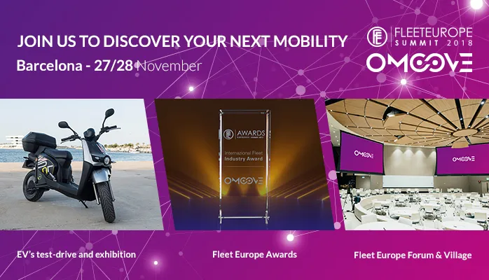 Omoove Recognised as Finalist for Fleet Europe Award