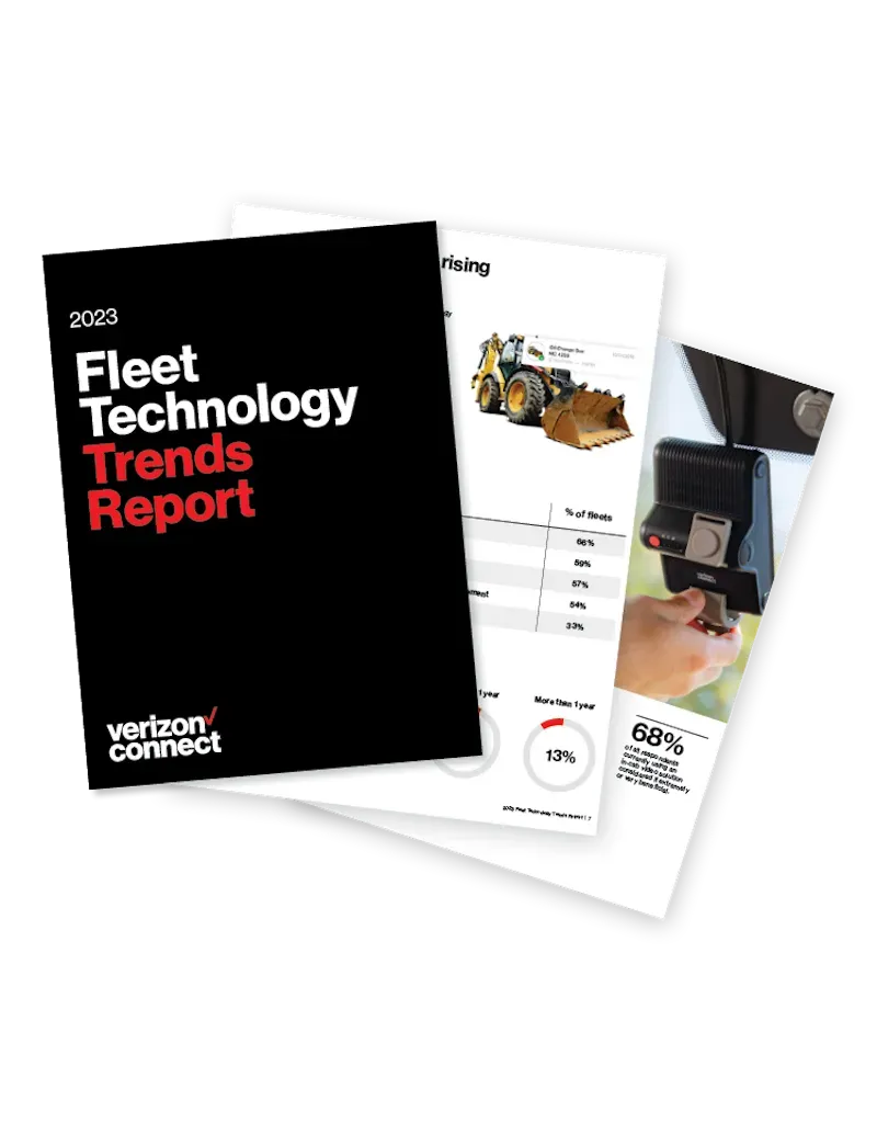 Verizon Connect survey identifies three emerging fleet technology trends