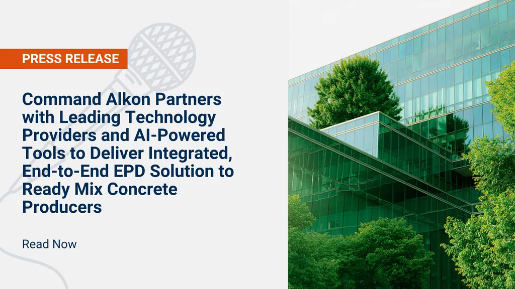 Command Alkon Launches AI-Powered EPD Solution for Industry