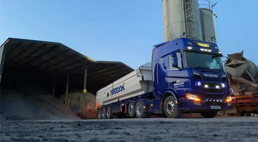 Breedon Enhances Fleet Management Efficiency with Webfleet