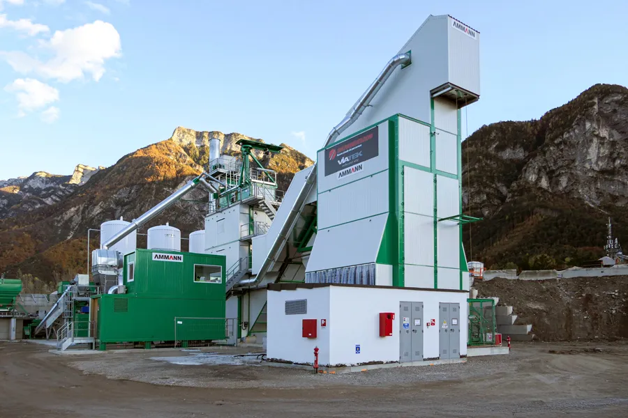 Ammann Plant Technology Enhances Sustainability at Edilpavimentazioni