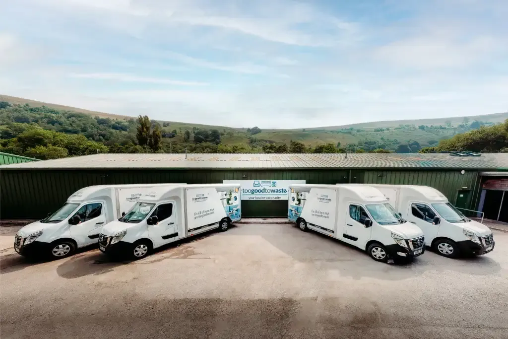 Reuse charity cuts fuel use with Webfleet fleet management
