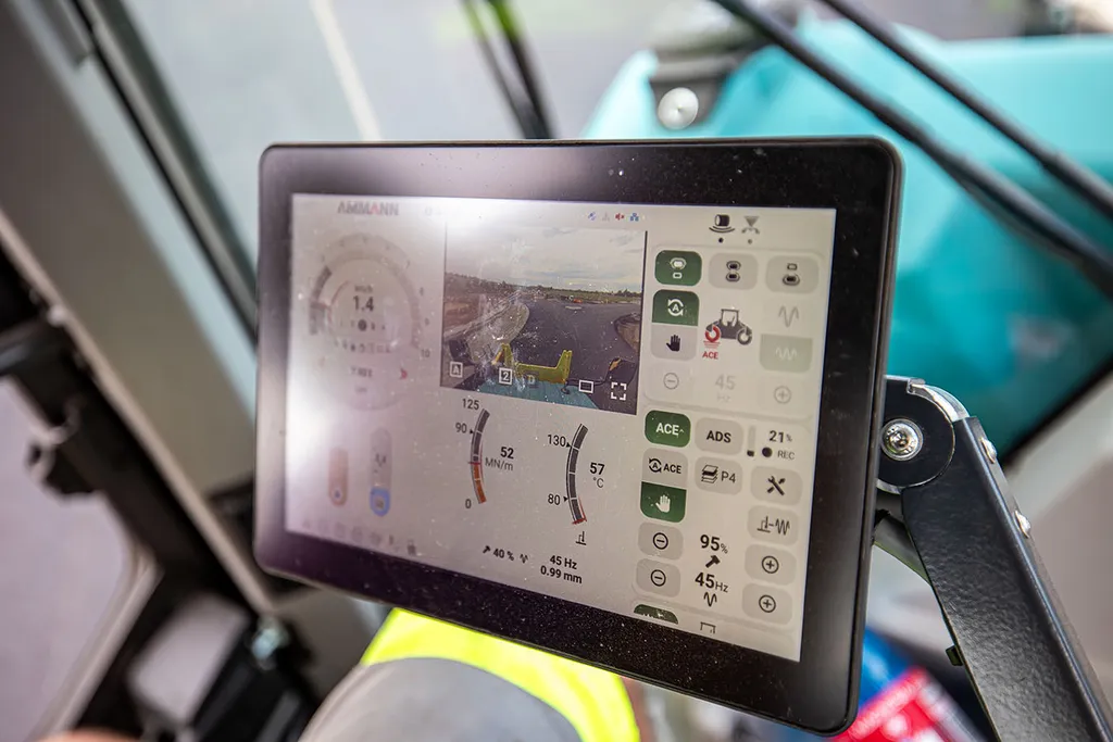 Ammann Enhances Intelligent Compaction System for Operators