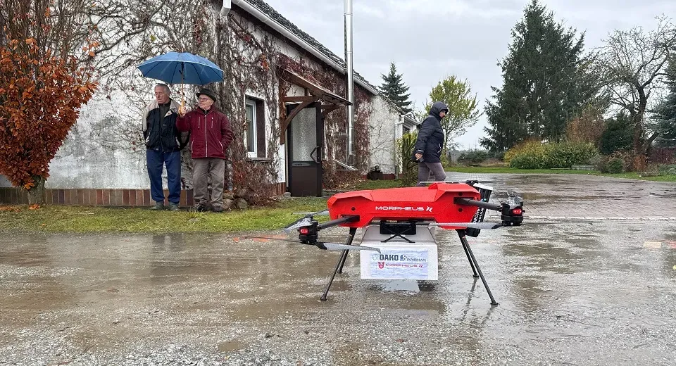 5G trial uses autonomous drones for newspaper deliveries in Brandenburg