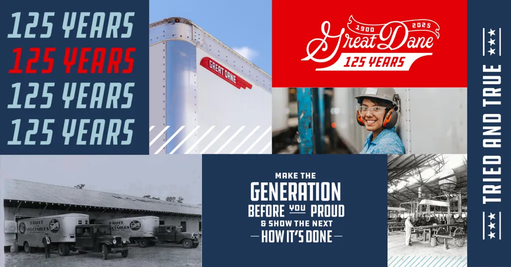 Great Dane Celebrates 125 Years in Transportation Industry