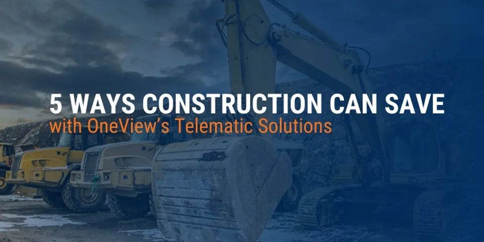 Cost Savings Strategies Through Telematics in Construction