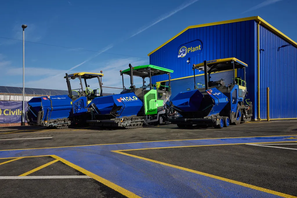 Huyton Asphalt Acquires First Ammann ABG Pavers